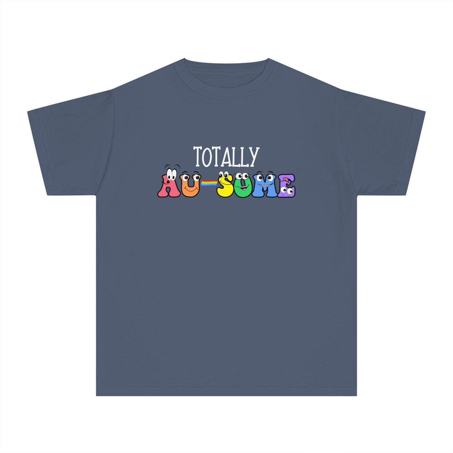 Totally Au-some Youth T-shirt, Autism awareness shirt, autism acceptance, youth autism shirt;