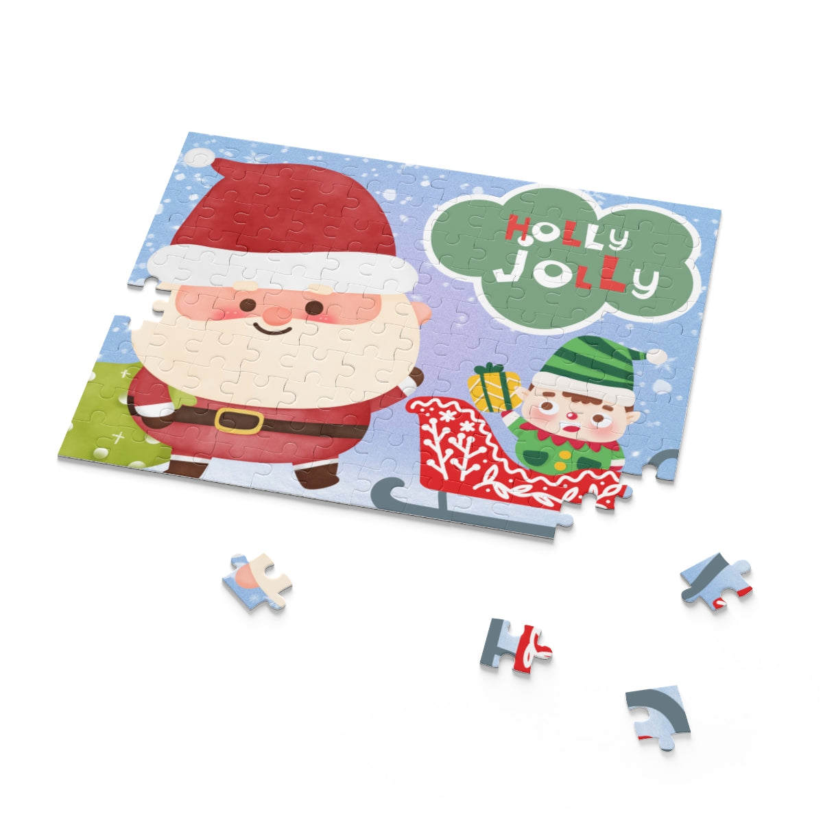 Santa Christmas Puzzle - 120 Piece