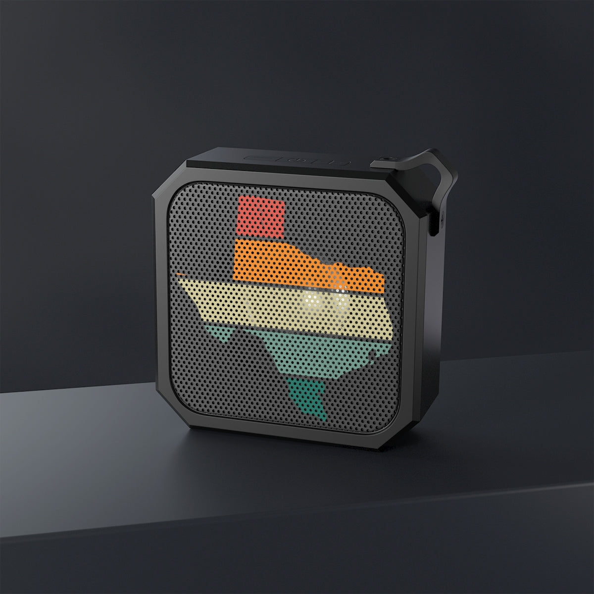 Outdoor Bluetooth Speaker featuring Texas design