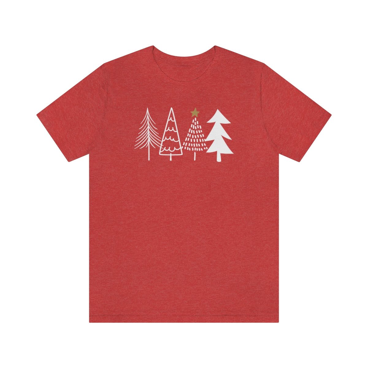 Oh Christmas Tree Tshirt - Christmas Tree shirt - O Christmas Tree Tee - Bella Unisex Jersey Short Sleeve Tee