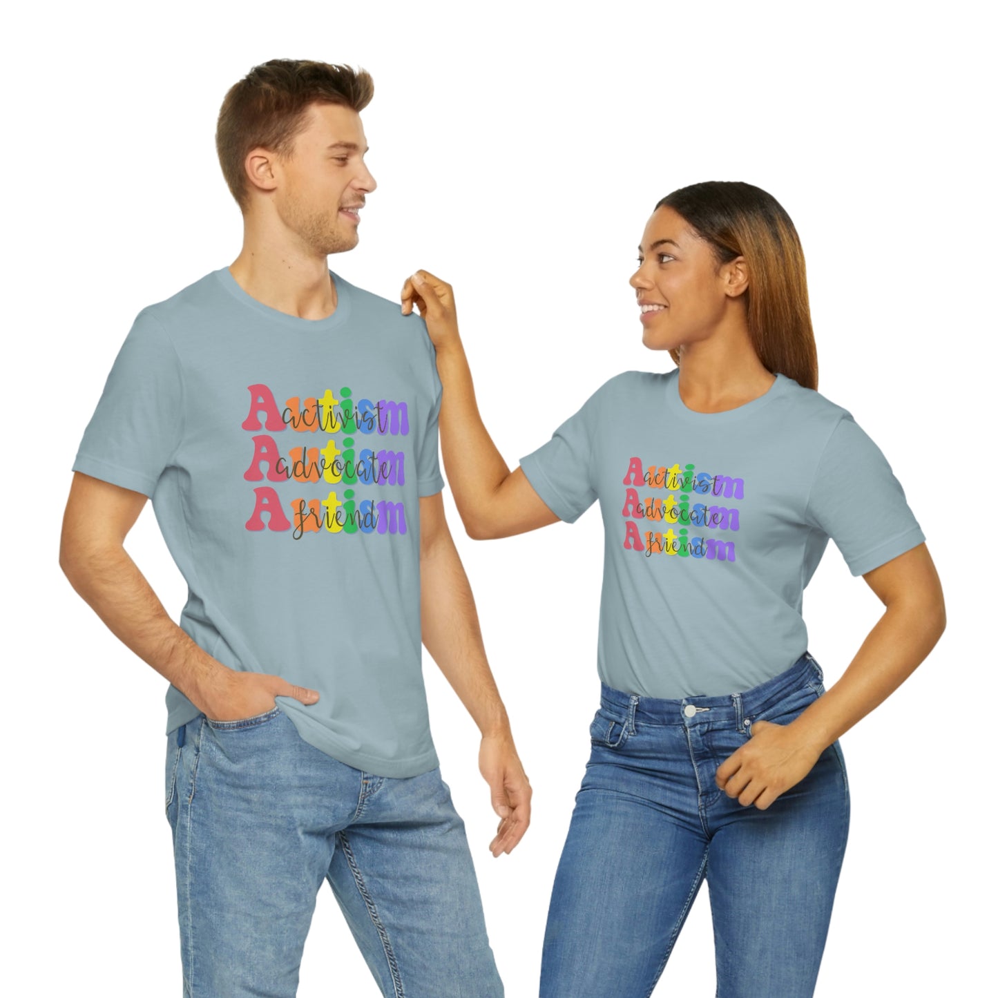 Autism Shirts Awareness TShirt, Autism Awareness Month, Autism Month, In April We Wear Blue, Blue Shirt for Autism Awareness Month,