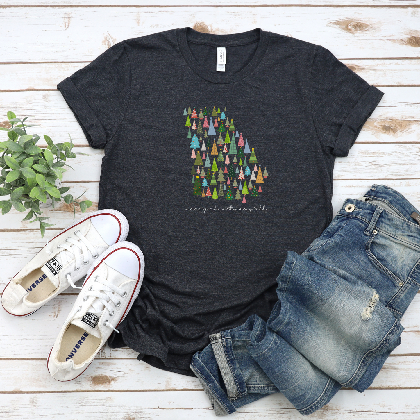 Georgia Shaped Holiday Tree - digital download PNG file