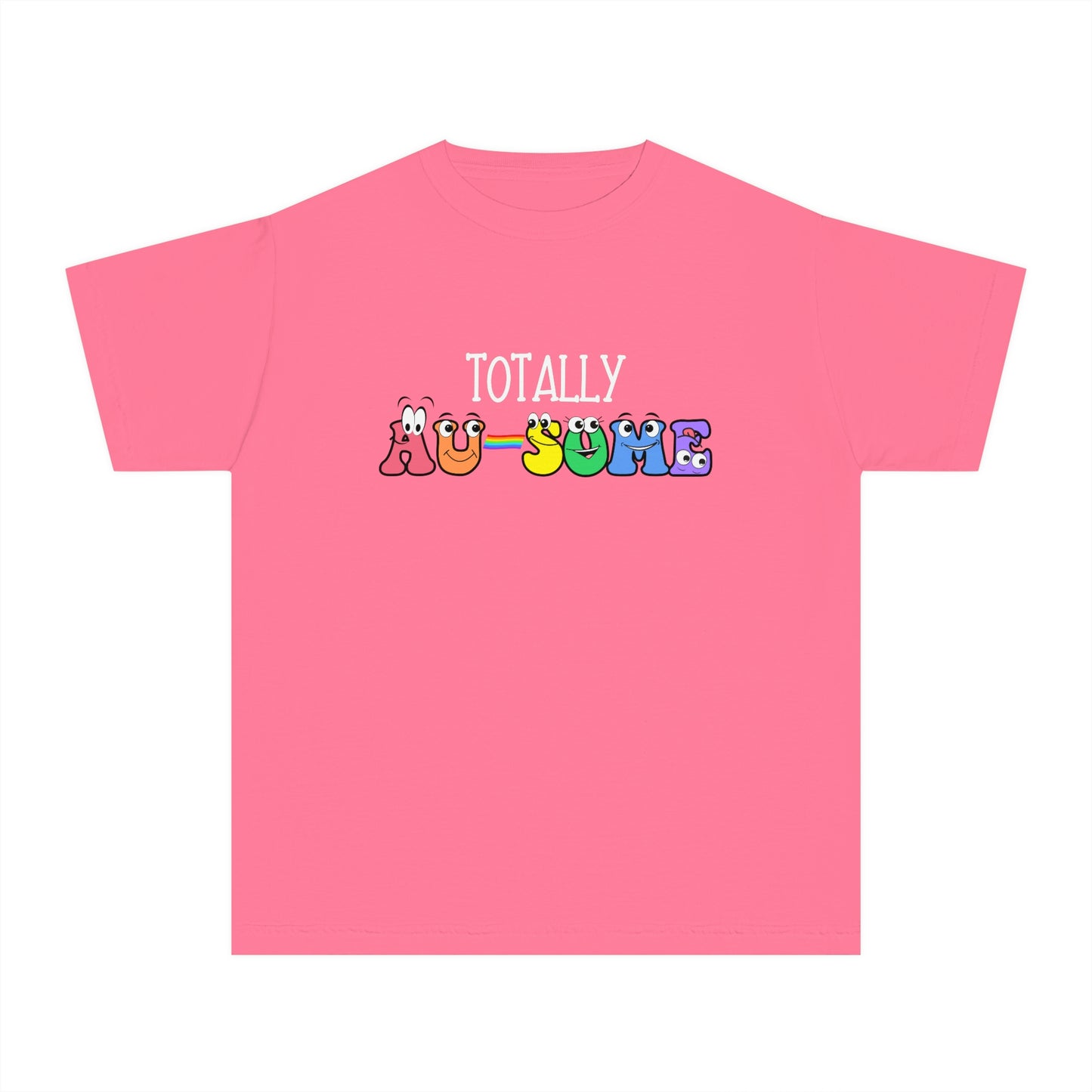 Totally Au-some Youth T-shirt, Autism awareness shirt, autism acceptance, youth autism shirt;