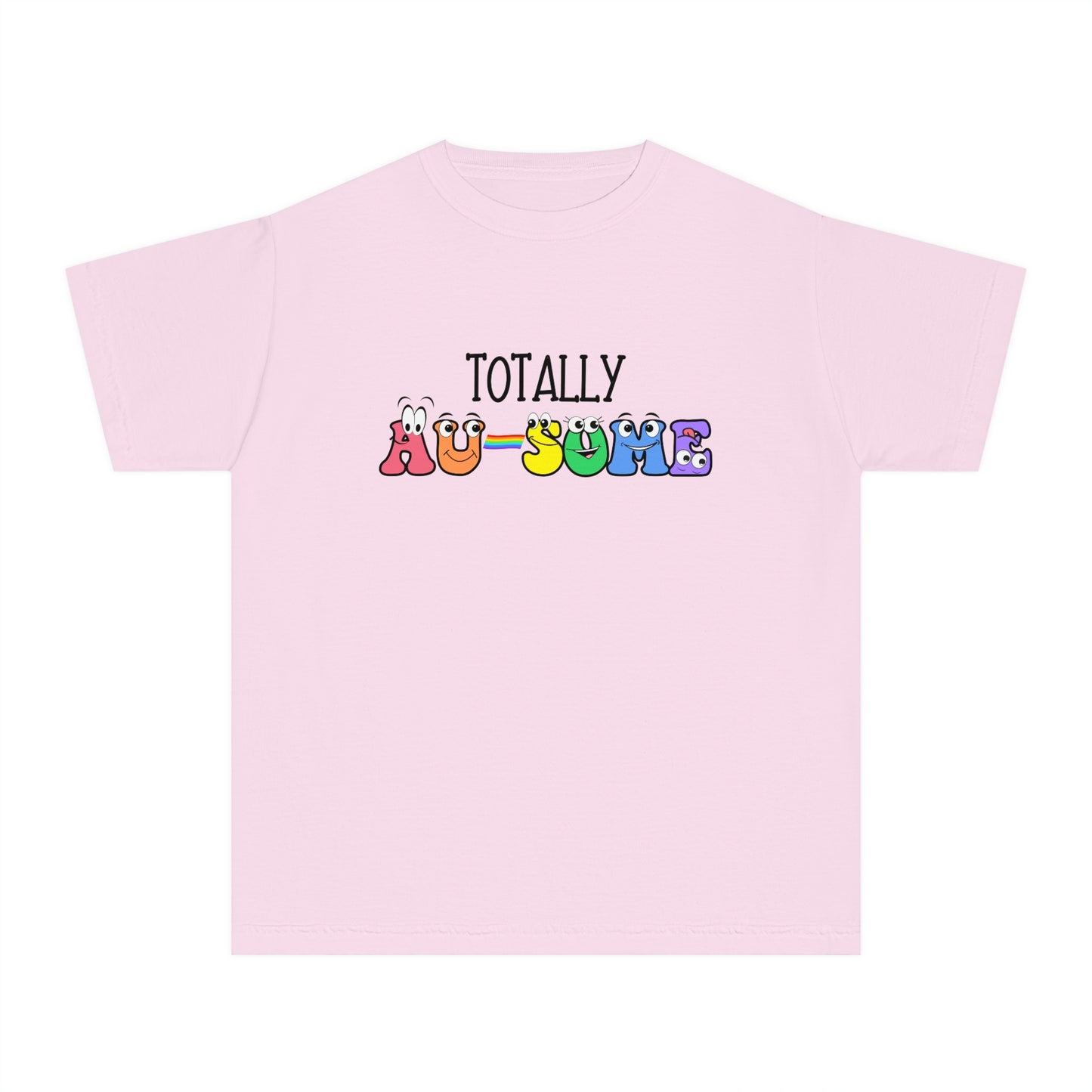 Totally Au-some Youth T-shirt, Autism awareness shirt, autism acceptance, youth autism shirt;