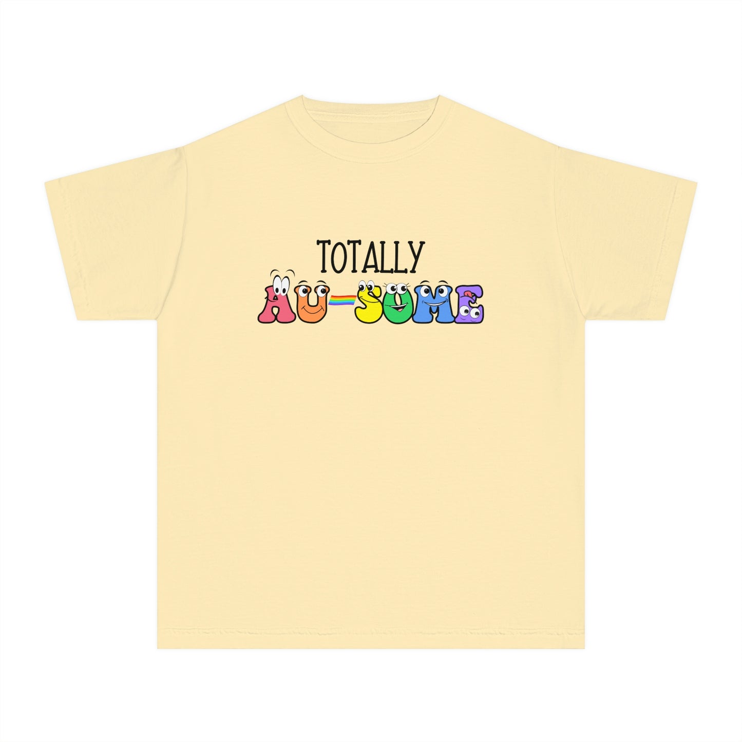 Totally Au-some Youth T-shirt, Autism awareness shirt, autism acceptance, youth autism shirt;