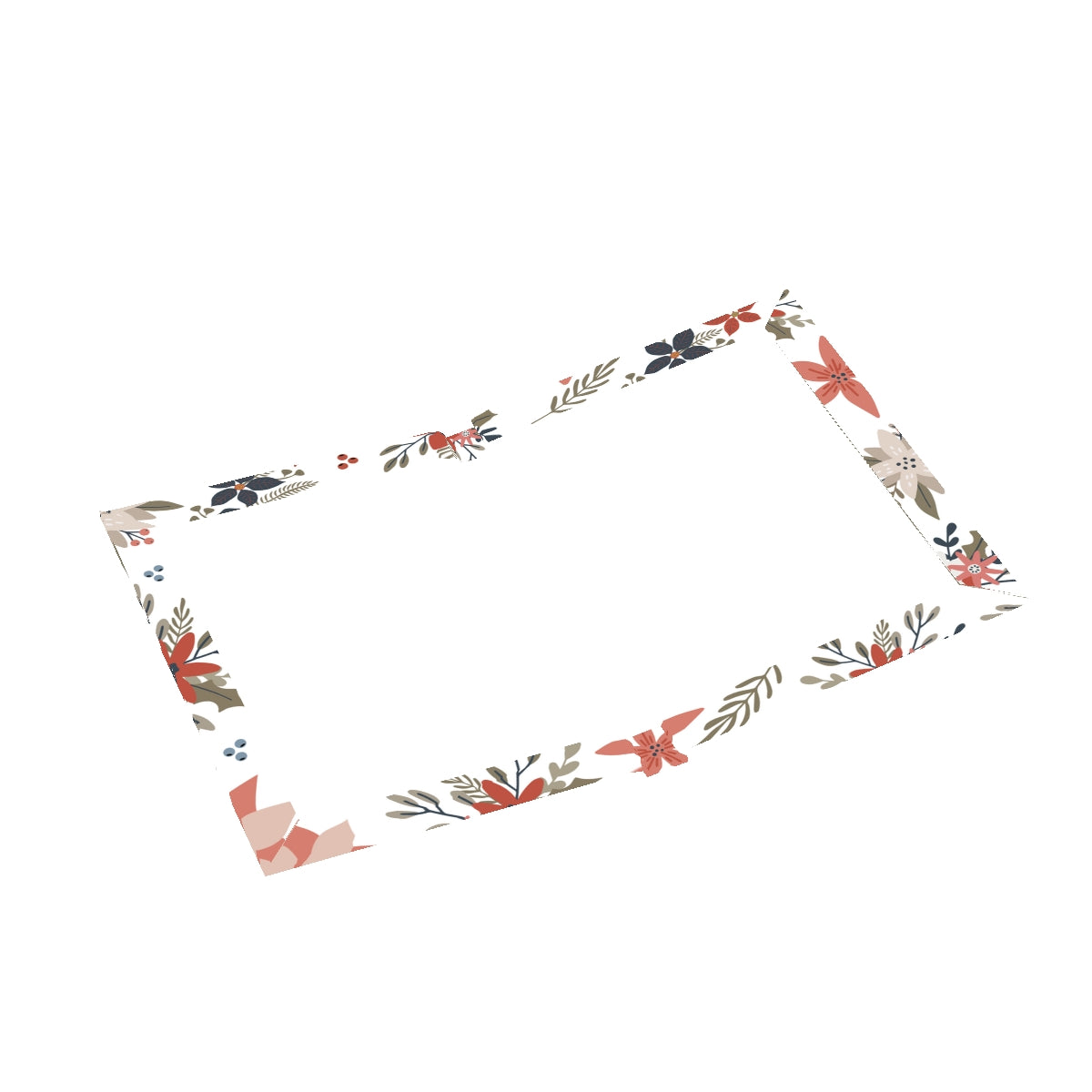 Perfect Poinsettia theme Journal - Ruled Line (128 pages)