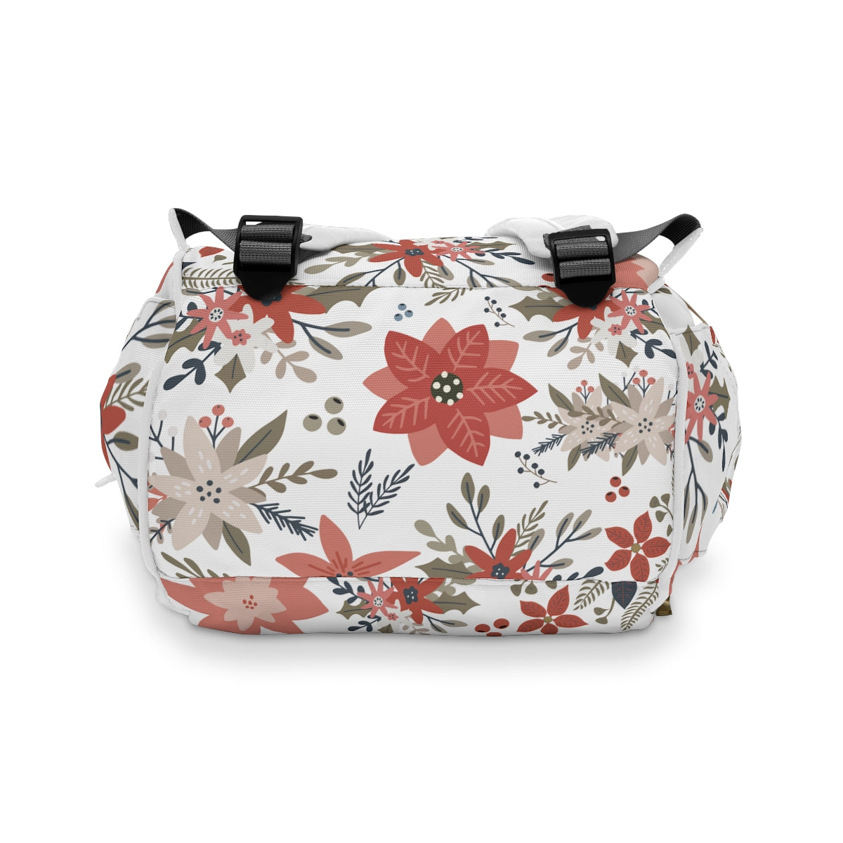 Perfect Poinsettia by Keenie Designs Diaper bag