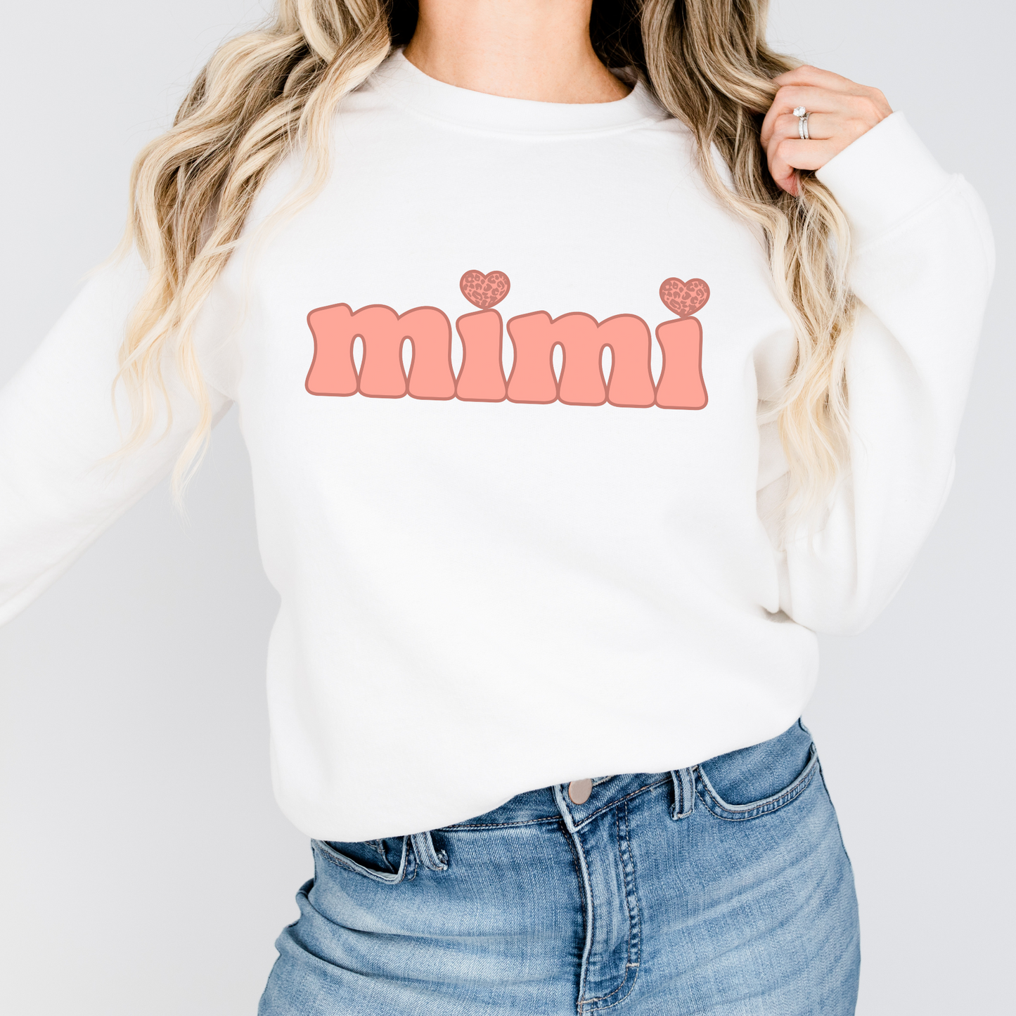 Mimi Sweatshirt; oversized gildan 18000 Mimi sweatshirt; perfect gift for Mimi