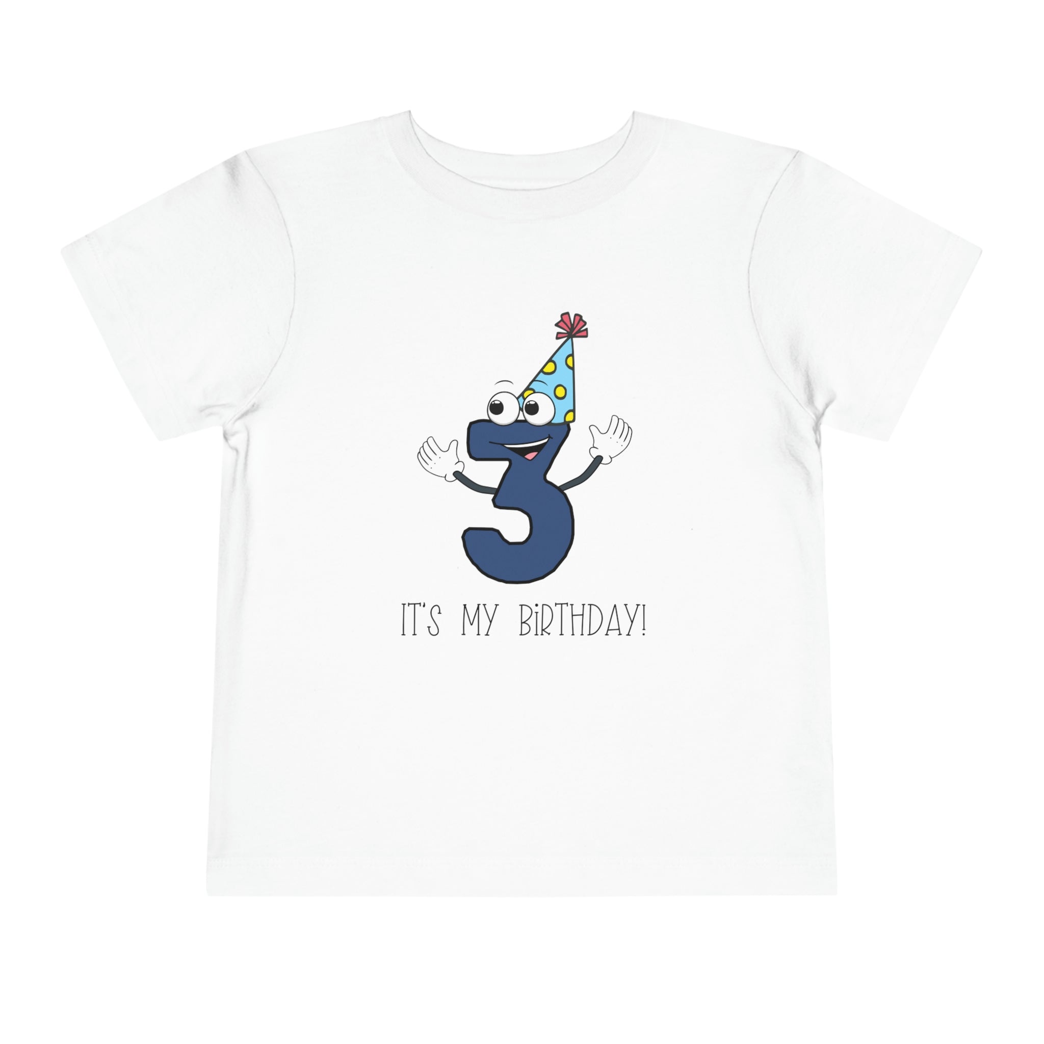 3t birthday shirt