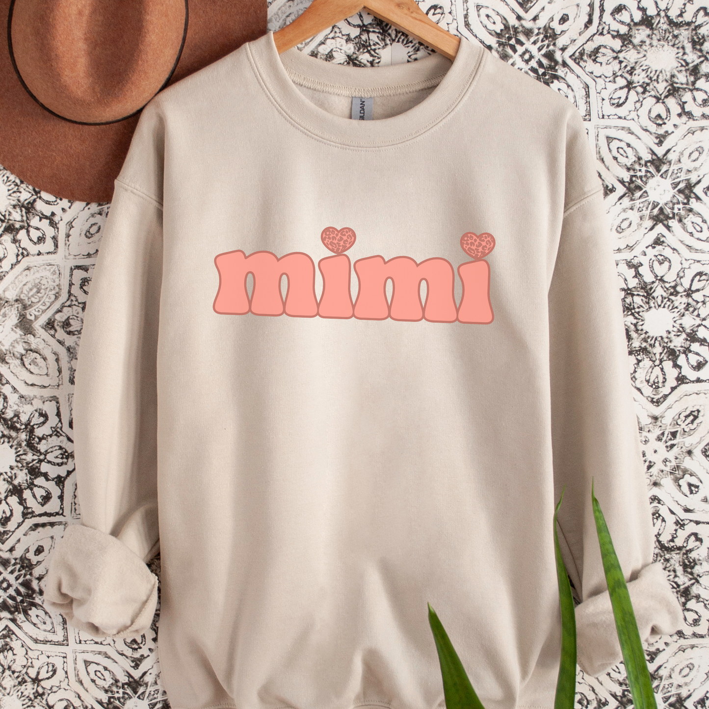 Mimi Sweatshirt; oversized gildan 18000 Mimi sweatshirt; perfect gift –  Keenie Designs